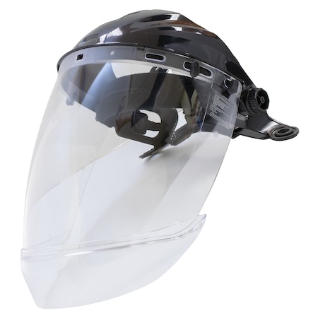 Walter Surface Technologies Large browguard w/ polycarbonate visor & chin guard BG4-K